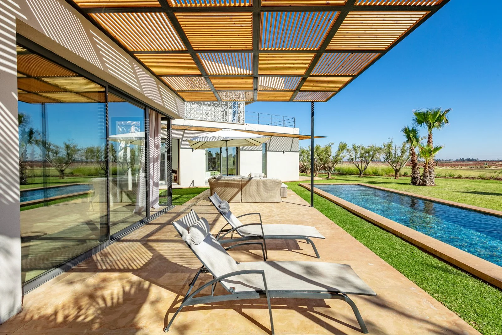 Villa Location Route de l'Ourika immobilier Marrakech