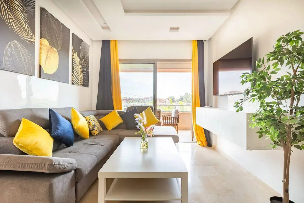 Bel appartement cosy en résidence golfique