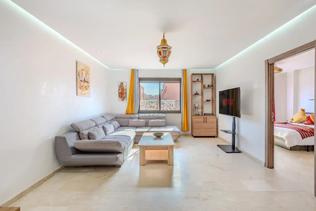 Appartement spacieux situé à Gueliz