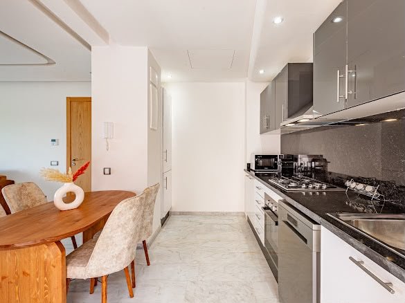Superbe | Appartement 1 chambre avec piscine quartier Agdal - Image 8