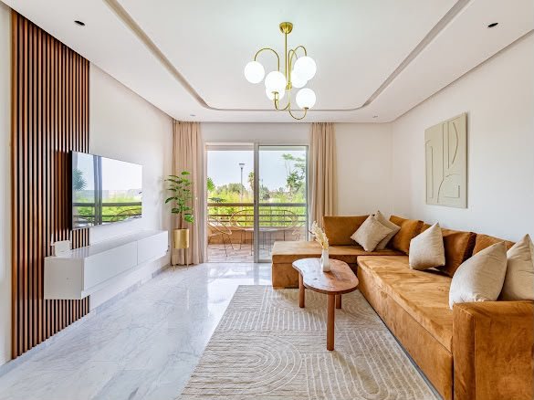 Superbe | Appartement 1 chambre avec piscine quartier Agdal - Image 37