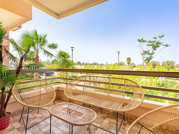 Superbe | Appartement 1 chambre avec piscine quartier Agdal - Image 40