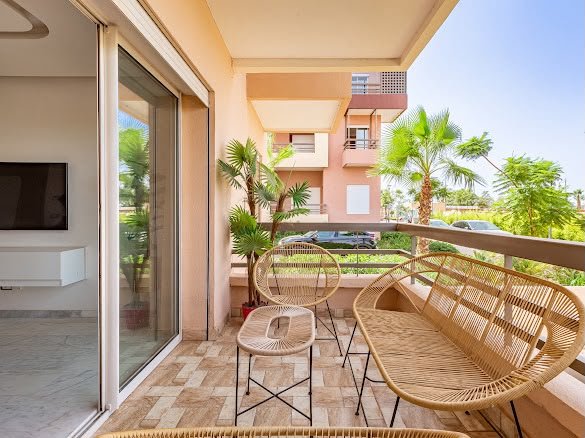 Superbe | Appartement 1 chambre avec piscine quartier Agdal - Image 19